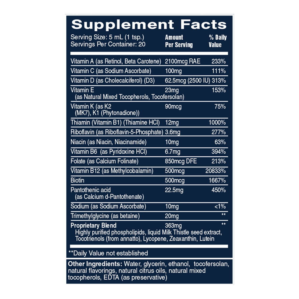 Quicksilver Scientific Ultra Vitamin (Sublingual Liquid)