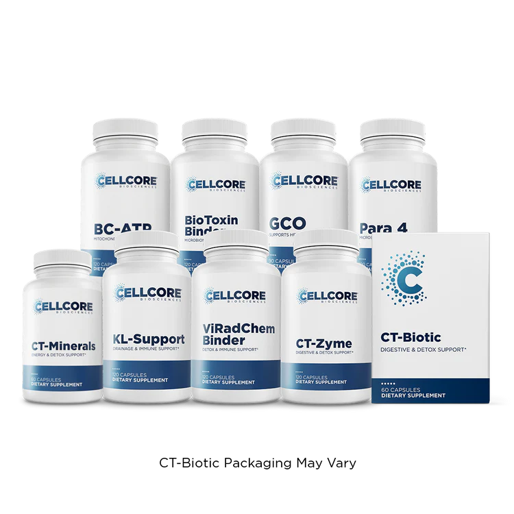 Cellcore CA Support Kit 3-Month Protocol (Treats  Yeast Overgrowth, Gut Imblances)