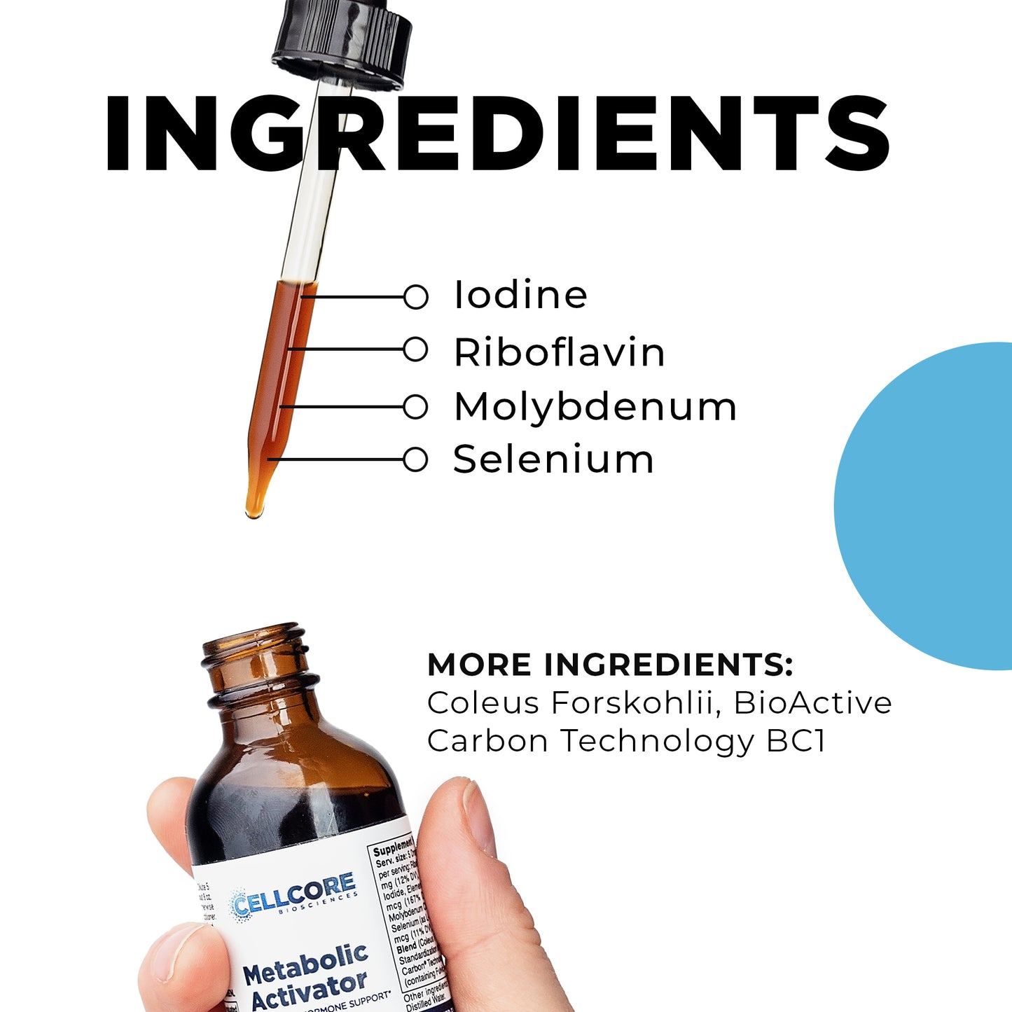 CellCore Metabolic Activator (Thyroid & Metabolism Support)