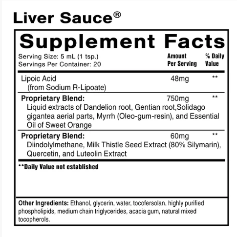 Quicksilver Liver Sauce