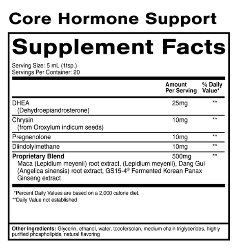 Quicksilver Core Hormone Support