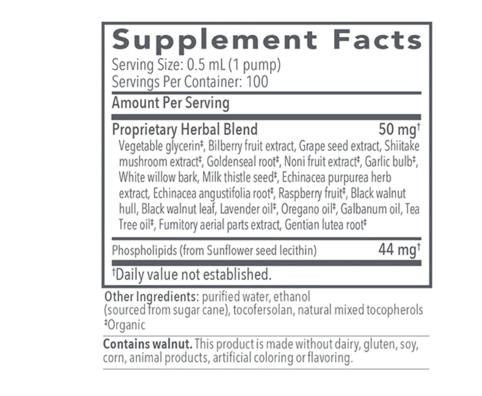 Biocidin® LSF Broad-Spectrum Liquid Capsules