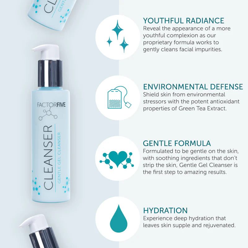 Factor Five Gentle Gel Facial Cleanser